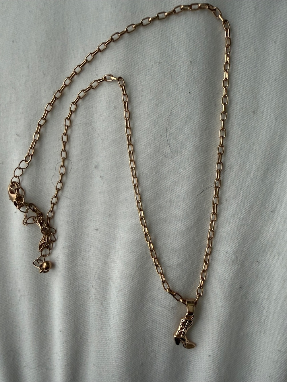 Cowboy Boot Necklace